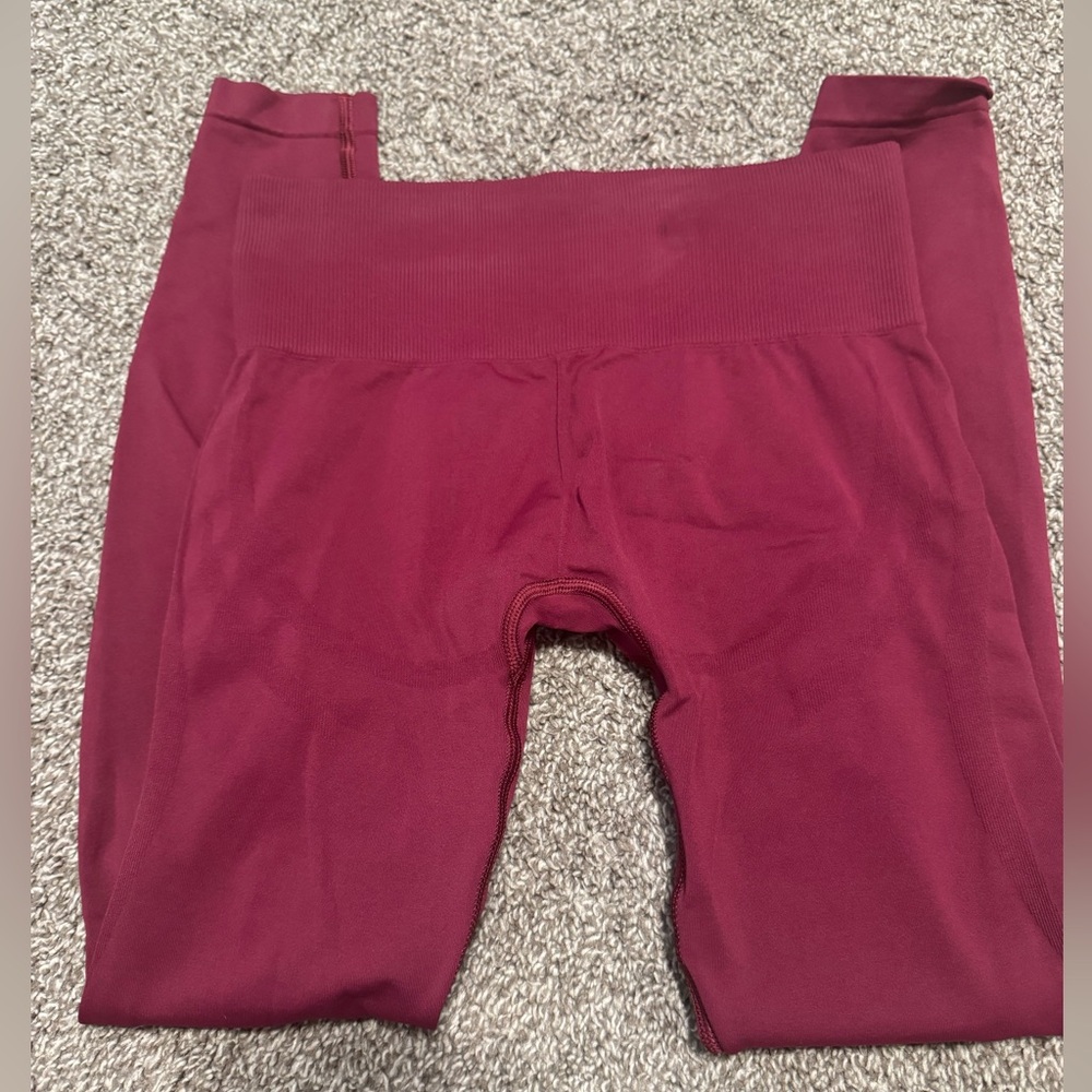 Gymshark everyday seamless graphic leggings strong pink xs - Picture 3 of 3